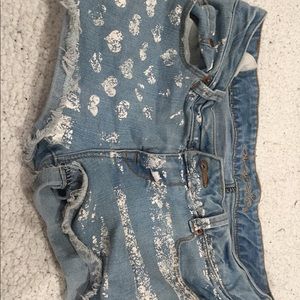 Jean shorts